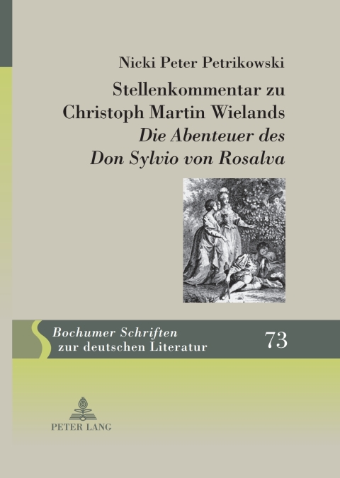 Cover image for book Stellenkommentar zu Christoph Martin Wielands «Die Abenteuer des Don Sylvio von Rosalva»