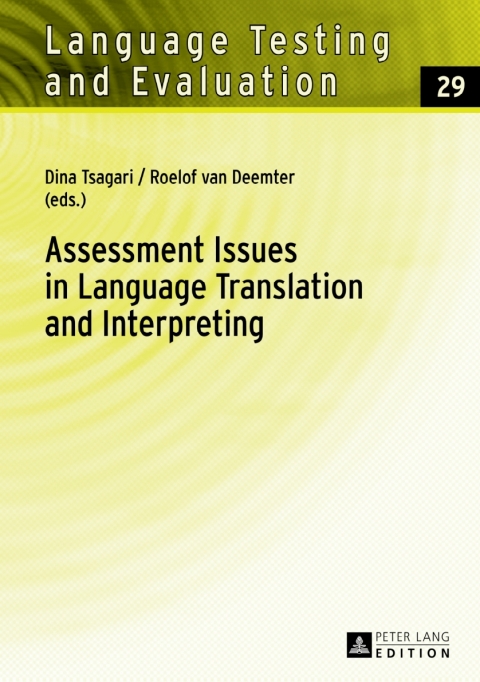Cover image for book Assessment Issues in Language Translation and Interpreting