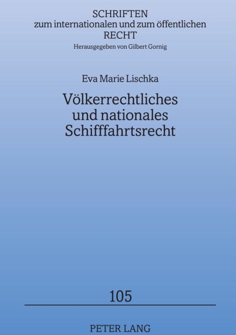Cover image for book Voelkerrechtliches und nationales Schifffahrtsrecht