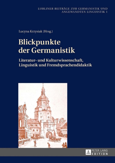 Cover image for book Blickpunkte der Germanistik