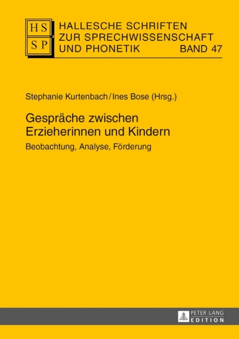 Cover image for book Gespraeche zwischen Erzieherinnen und Kindern