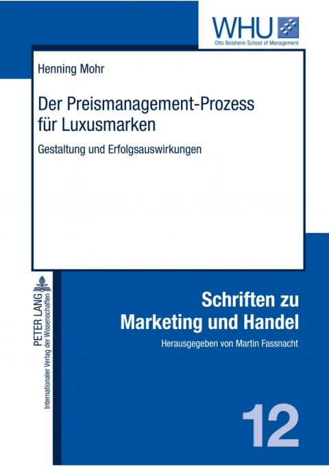 Cover image for book Der Preismanagement-Prozess fuer Luxusmarken