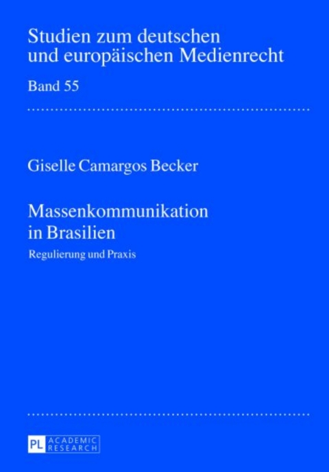 Cover image for book Massenkommunikation in Brasilien