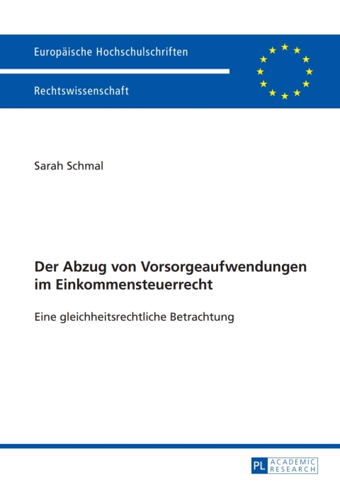 Cover image for book Der Abzug von Vorsorgeaufwendungen im Einkommensteuerrecht