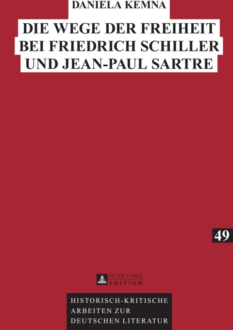 Cover image for book Die Wege der Freiheit bei Friedrich Schiller und Jean-Paul Sartre