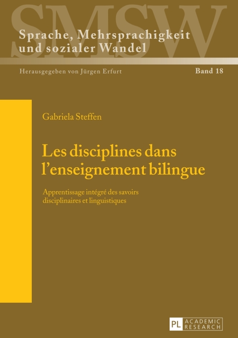 Cover image for book Les disciplines dans l’enseignement bilingue