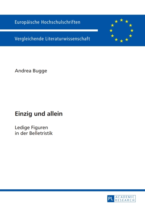 Cover image for book Einzig und allein