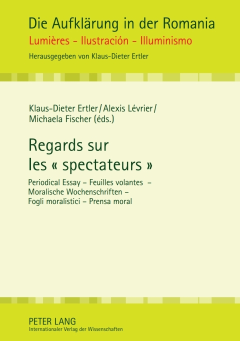 Cover image for book Regards sur les « spectateurs »