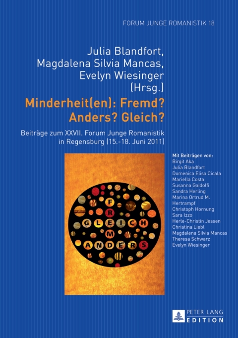 Cover image for book Minderheit(en): Fremd? Anders? Gleich?
