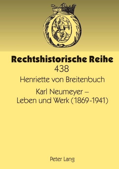 Cover image for book Karl Neumeyer – Leben und Werk (1869-1941)