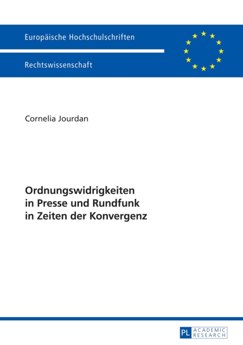 Cover image for book Ordnungswidrigkeiten in Presse und Rundfunk in Zeiten der Konvergenz