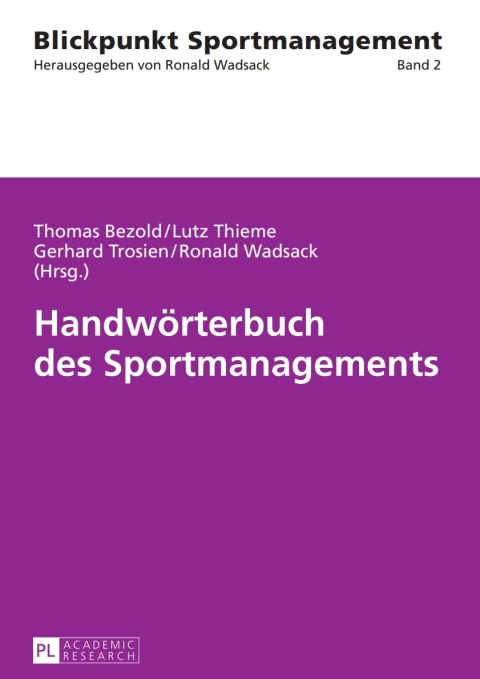 Handwoerterbuch des Sportmanagements 