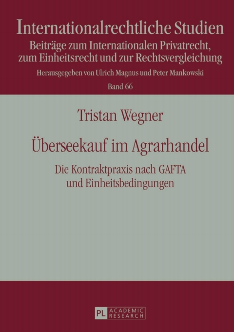 Cover image for book Ueberseekauf im Agrarhandel