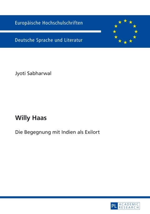 Cover image for book Willy Haas