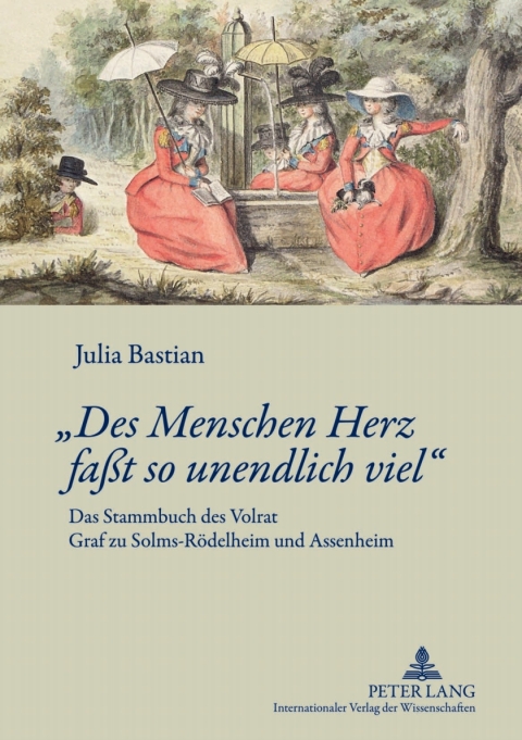 Cover image for book «Des Menschen Herz faßt so unendlich viel»