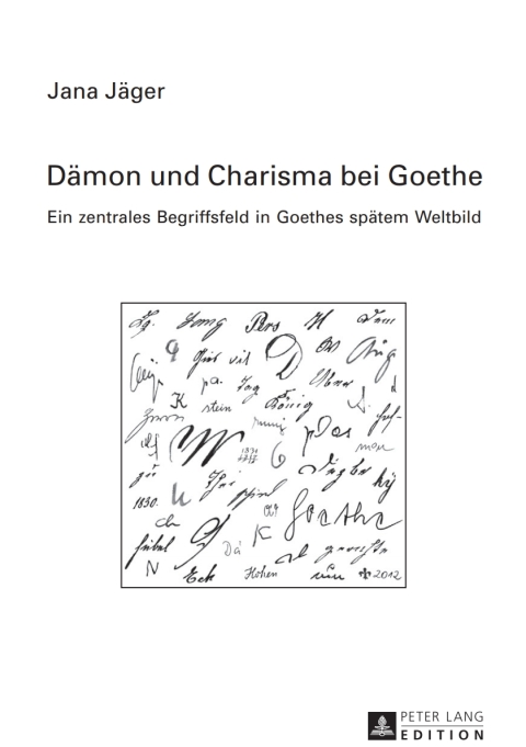 Cover image for book Daemon und Charisma bei Goethe