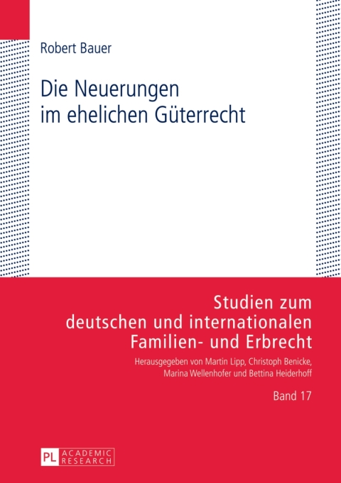 Cover image for book Die Neuerungen im ehelichen Gueterrecht