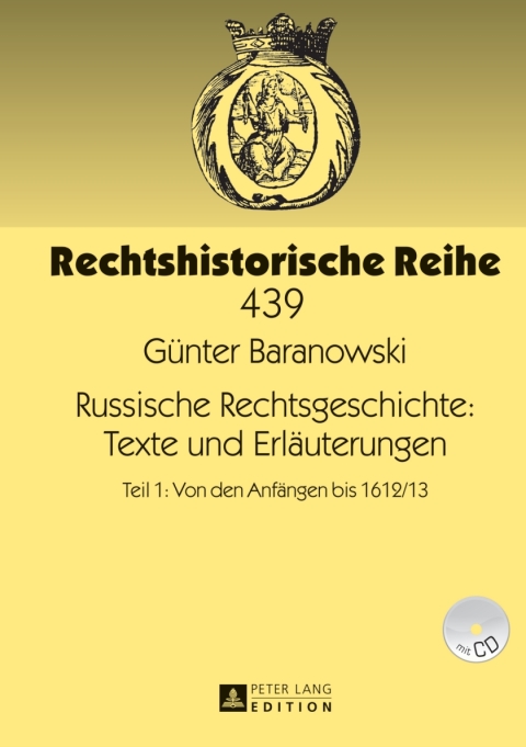 Cover image for book Russische Rechtsgeschichte: Texte und Erlaeuterungen