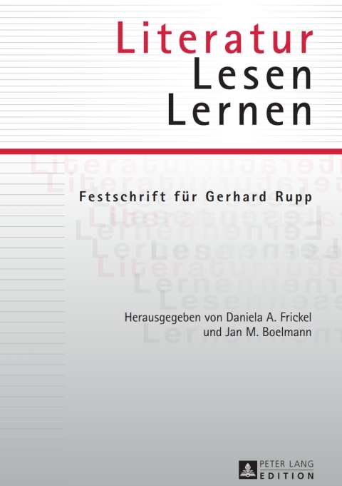 Cover image for book Literatur – Lesen – Lernen