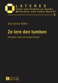 Cover image: Ze lere den tumben 1st edition 9783631637920