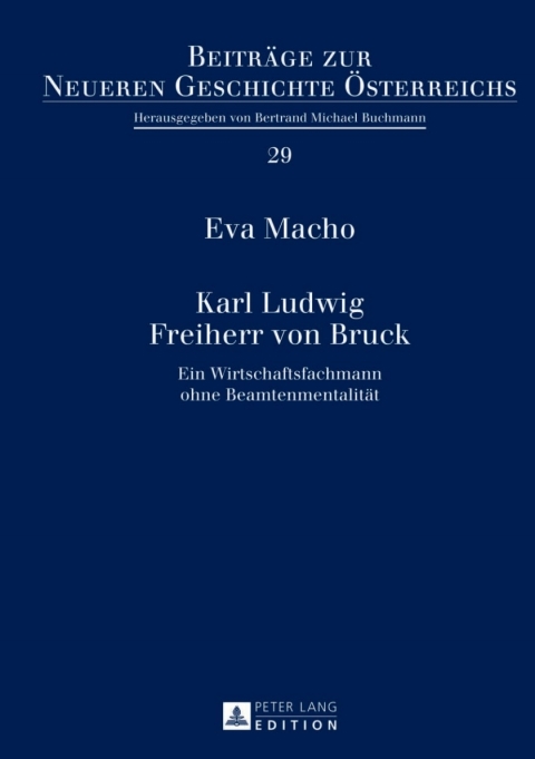 Cover image for book Karl Ludwig Freiherr von Bruck