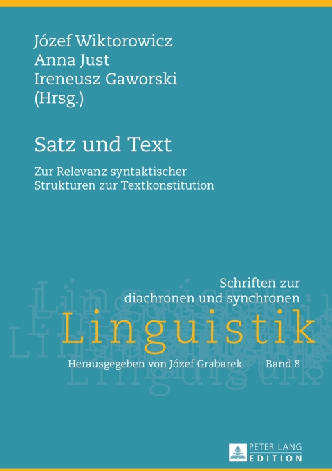 Cover image for book Satz und Text