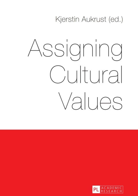 Cover image for book Assigning Cultural Values