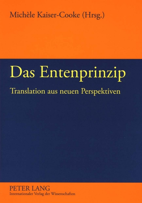 Cover image for book Das Entenprinzip
