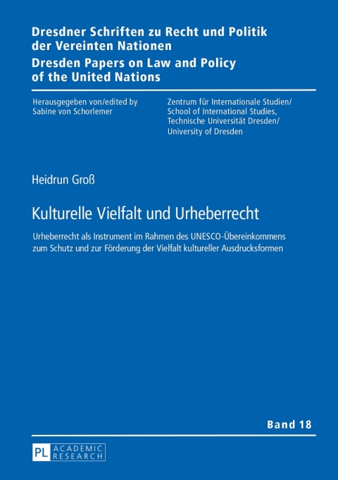Cover image for book Kulturelle Vielfalt und Urheberrecht