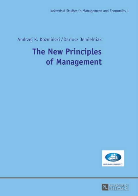 Cover image for book The New Principles of Management