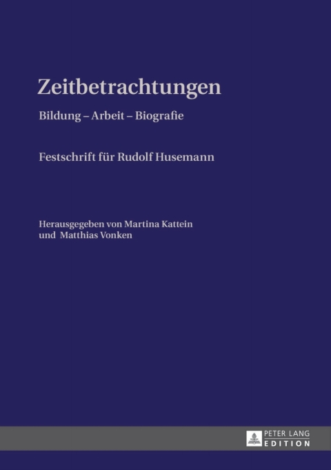 Cover image for book Zeitbetrachtungen