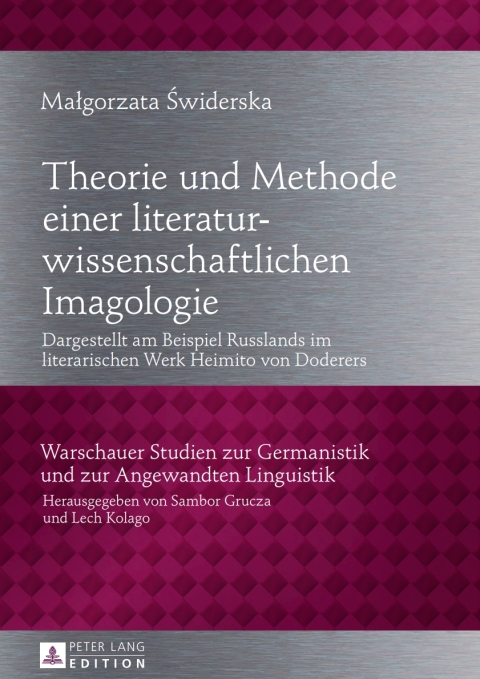 Cover image for book Theorie und Methode einer literaturwissenschaftlichen Imagologie