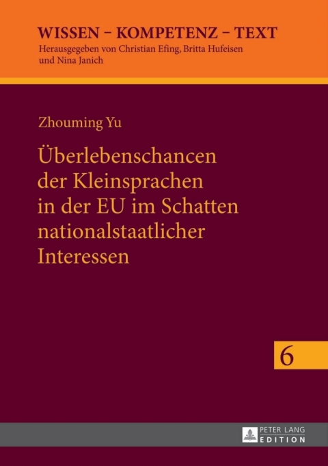 Cover image for book Ueberlebenschancen der Kleinsprachen in der EU im Schatten nationalstaatlicher Interessen