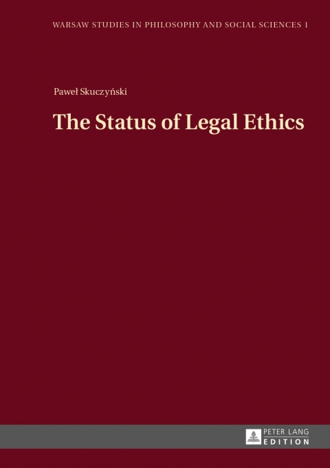 Cover image for book The Status of Legal Ethics