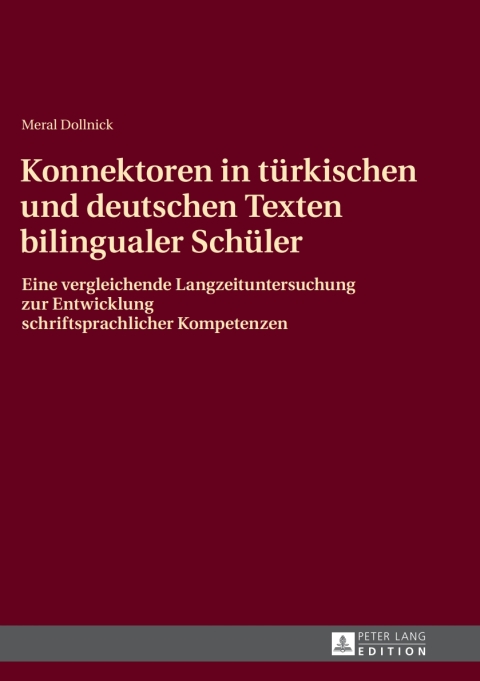 Cover image for book Konnektoren in tuerkischen und deutschen Texten bilingualer Schueler