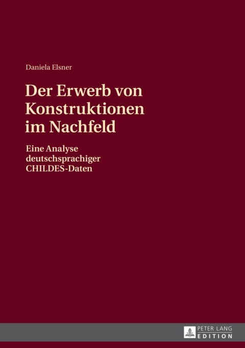 Cover image for book Der Erwerb von Konstruktionen im Nachfeld