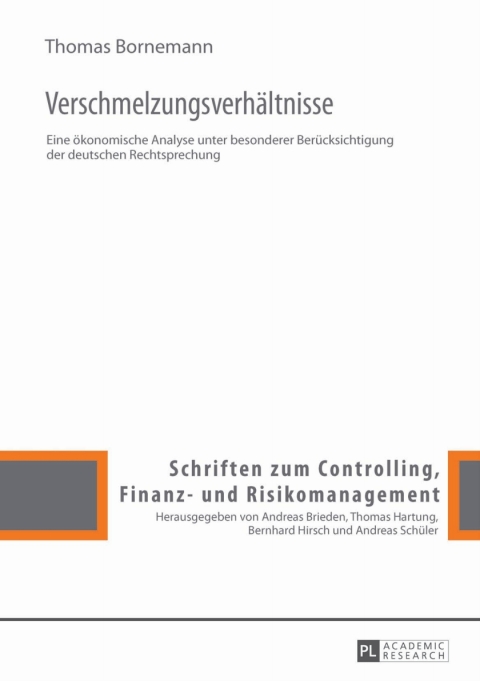 Cover image for book Verschmelzungsverhaeltnisse