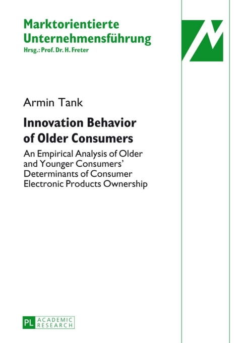 Cover image for book Innovation Behavior of Older Consumers