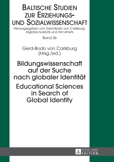 Cover image for book Bildungswissenschaft auf der Suche nach globaler Identitaet- Educational Sciences in Search of Global Identity