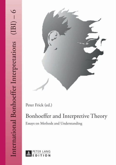 Cover image for book Bonhoeffer and Interpretive Theory