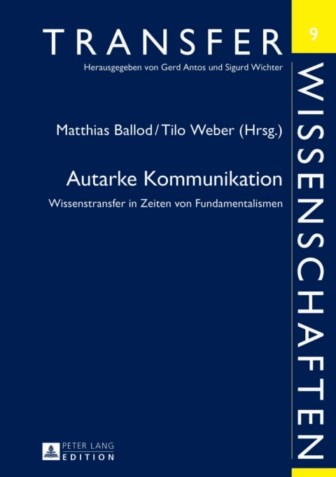 Cover image for book Autarke Kommunikation