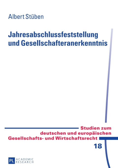 Cover image for book Jahresabschlussfeststellung und Gesellschafteranerkenntnis