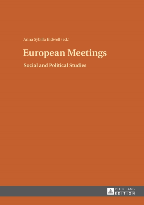 Cover image for book European Meetings