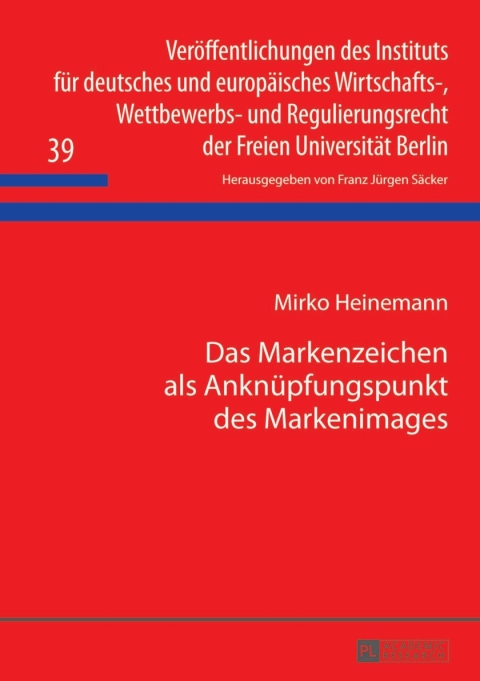Cover image for book Das Markenzeichen als Anknuepfungspunkt des Markenimages