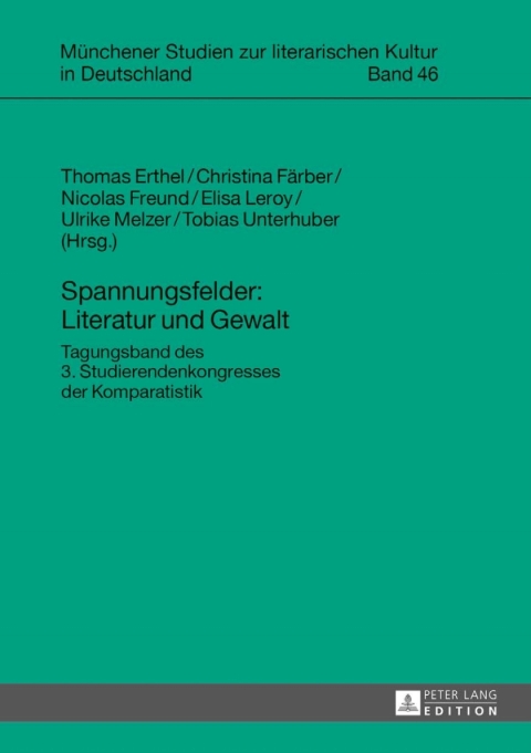 Cover image for book Spannungsfelder: Literatur und Gewalt
