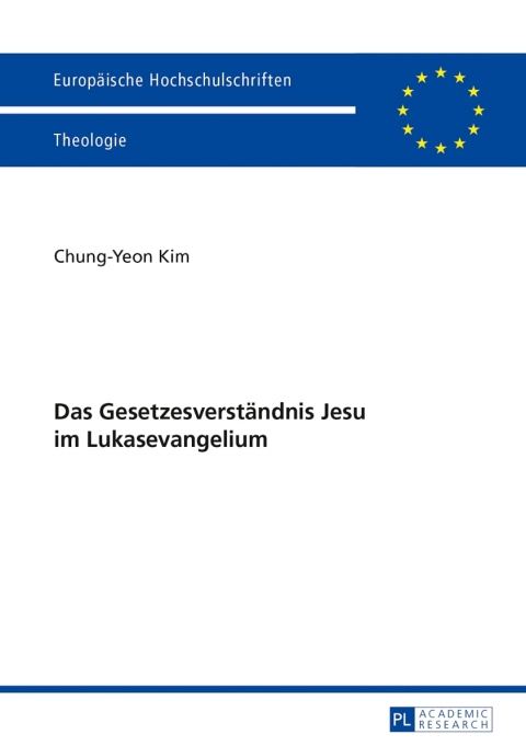 Cover image for book Das Gesetzesverstaendnis Jesu im Lukasevangelium