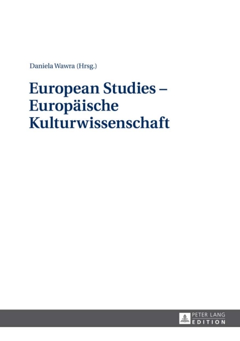 Cover image for book European Studies – Europaeische Kulturwissenschaft