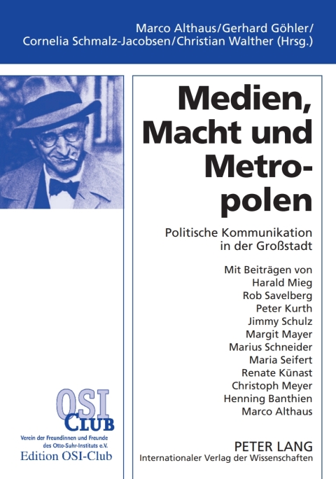 Cover image for book Medien, Macht und Metropolen