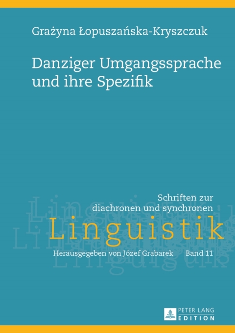 Cover image for book Danziger Umgangssprache und ihre Spezifik
