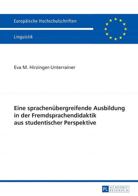 Cover image for book Eine sprachenuebergreifende Ausbildung in der Fremdsprachendidaktik aus studentischer Perspektive